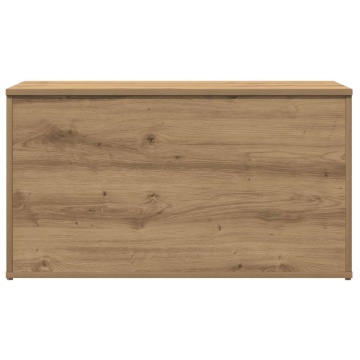 Cufăr depozitare, stejar artizanal, 84x42x46 cm, lemn prelucrat - Img 4