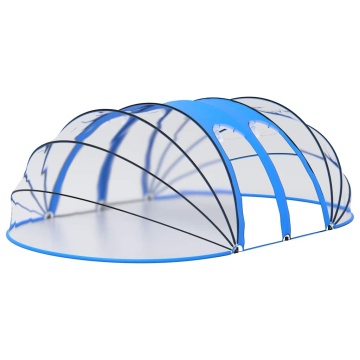 Cupolă pentru piscină, 620x410x210 cm, oval - Img 3