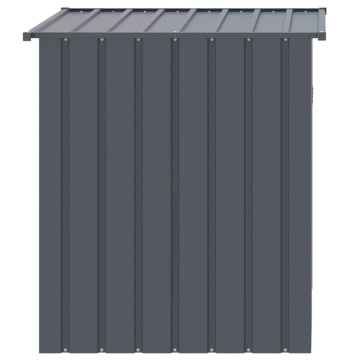 Cușcă câine cu acoperiș antracit 110x103x109 cm oțel galvanizat - Img 4
