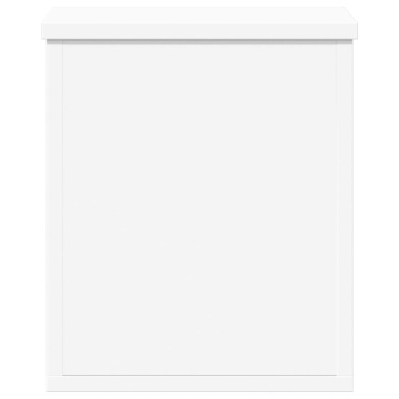 Cutie de depozitare, alb, 30x35x35 cm, lemn prelucrat - Img 4