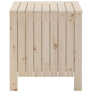 Cutie de depozitare cu capac "RANA" 80x49x54 cm, lemn masiv pin - Img 8