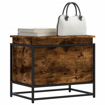 Cutie depozitare stejar sonoma 60x40x51,5 cm lemn prelucrat - Img 1
