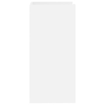 Dulap, alb, 45x35x75 cm, lemn prelucrat - Img 8