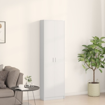 Dulap Alb 55x25x189 cm Lemn Engineered - Img 4