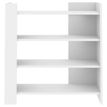 Dulap, alb, 73,5x35x75 cm, lemn prelucrat - Img 4