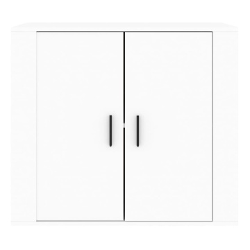 Dulap, alb, 80x33x70 cm, lemn prelucrat - Img 3