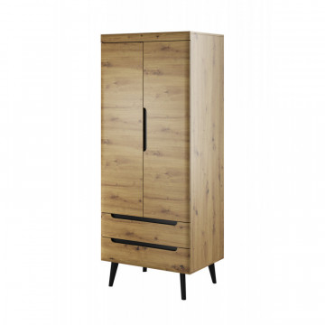 Dulap artizan stejar Scandi SC11 80 cm 2D2S - Img 1