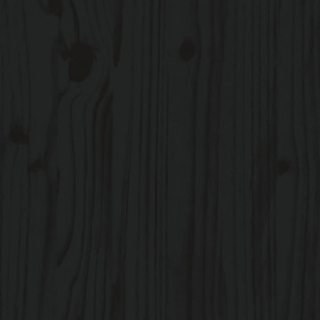 Dulap bucătărie de exterior negru, 106x55x64 cm, lemn masiv pin - Img 7
