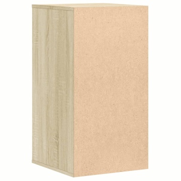 Dulap colț cu sertare stejar sonoma 40x41x76 cm lemn prelucrat - Img 6