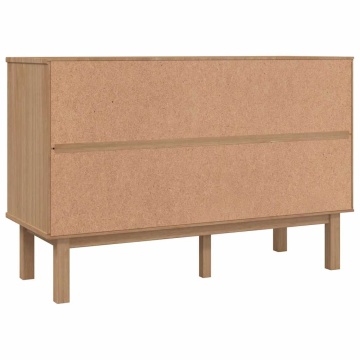 Dulap cu sertar OTTA, 111x43x73,5 cm, lemn masiv de pin - Img 6