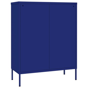 Dulap cu sertare, bleumarin, 80x35x101,5 cm, oțel - Img 8