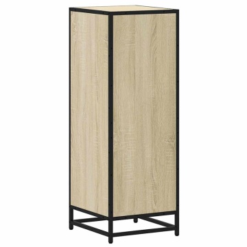 Dulap de baie stejar Sonoma 35x37,5x100 cm lemn prelucrat - Img 7