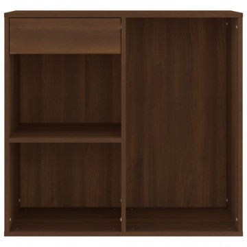 Dulap de cosmetice, stejar maro, 80x40x75 cm, lemn prelucrat - Img 4