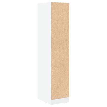 Dulap de farmacie, alb, 30x41x144,5 cm, lemn prelucrat - Img 6