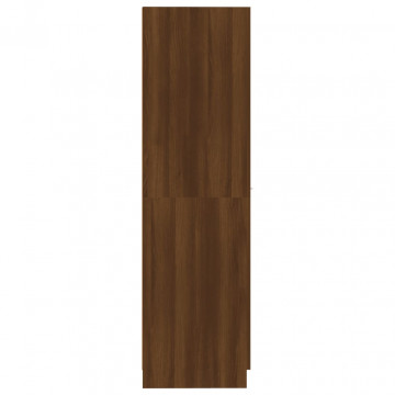 Dulap de farmacie, stejar maro, 30x42,5x150 cm,lemn prelucrat - Img 6