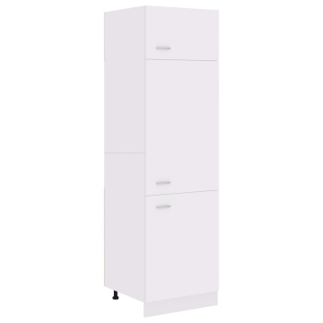 Dulap de frigider, alb, 60x57x207 cm, lemn prelucrat - Img 1
