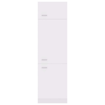 Dulap de frigider, alb, 60x57x207 cm, lemn prelucrat - Img 8