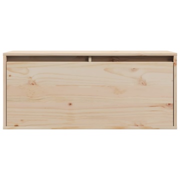 Dulap de perete, 80x30x35 cm, lemn masiv de pin - Img 8