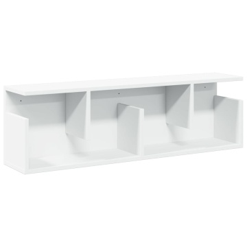 Dulap de perete, alb, 100x20x30 cm, lemn prelucrat - Img 2