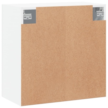 Dulap de perete, alb, 60x31x60 cm, lemn compozit - Img 7