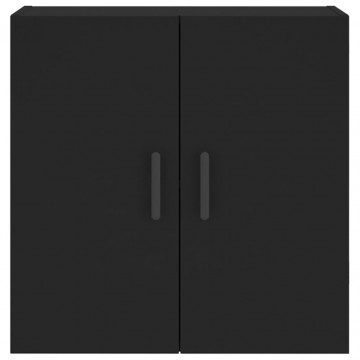 Dulap de perete, negru, 60x31x60 cm, lemn compozit - Img 8