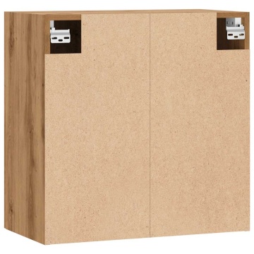 Dulap de perete, stejar artizanal, 60x31x60 cm, lemn prelucrat - Img 6