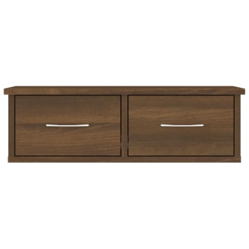 Dulap de perete, stejar maro, 60x26x18,5 cm, lemn prelucrat - Img 3