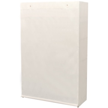 Dulap din material textil și lemn de pin 110 x 40 x 170 cm - Img 4