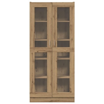 Dulap înalt, stejar artizanal, 82,5x30,5x185 cm, lemn prelucrat - Img 4