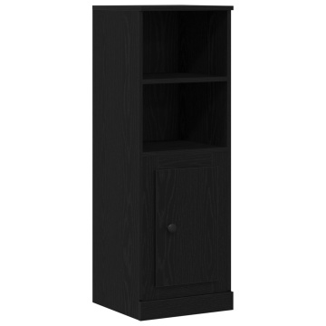 Dulap înalt, stejar negru, 36x35,5x103,5 cm, lemn prelucrat - Img 2