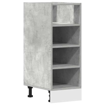 Dulap inferior, gri beton, 30x44,5x81,5 cm, PAL - Img 2