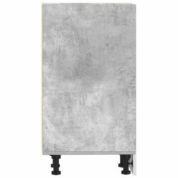 Dulap inferior, gri beton, 30x44,5x81,5 cm, PAL - Img 8