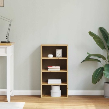 Dulap lateral „ODDA” 40x24x79 cm din lemn masiv de pin - Img 3