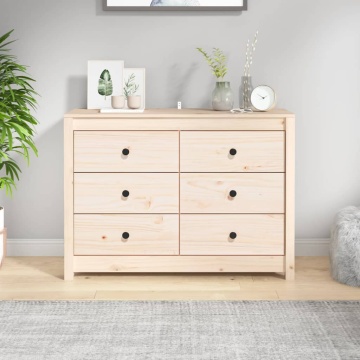 Dulap lateral, 100x40x72 cm, lemn masiv de pin - Img 1