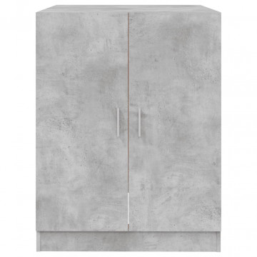 Dulap mașină de spălat, gri beton, 71x71,5x91,5 cm - Img 3