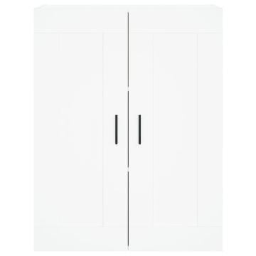 Dulap montat pe perete, alb, 69,5x34x90 cm, lemn prelucrat - Img 5