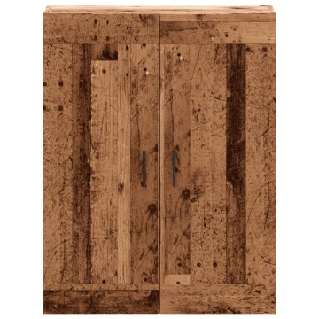 Dulap montat pe perete lemn vechi 69,5x34x90 cm lemn prelucrat - Img 4