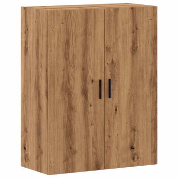Dulap montat pe perete, stejar artizanal, 69,5x34x90 cm - Img 2