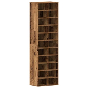 Dulap Pantofi Lemn Vechi 54x34x183 cm Lemn prelucrat - Img 2