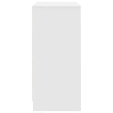 Dulap pentru încălțăminte alb 57x34x76 cm lemn prelucrat - Img 6