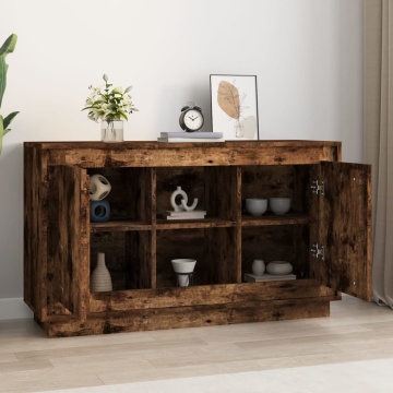 Dulap, stejar afumat, 102x35x60 cm, lemn prelucrat - Img 3