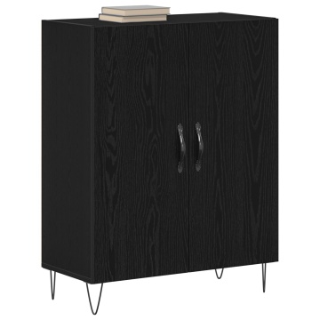 Dulap, stejar negru, 69,5x34x90 cm, lemn prelucrat - Img 3