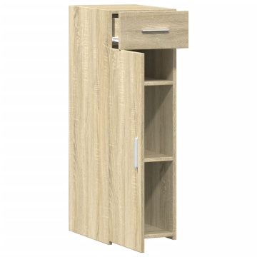 Dulap, stejar sonoma, 30x42,5x93 cm, lemn prelucrat - Img 7