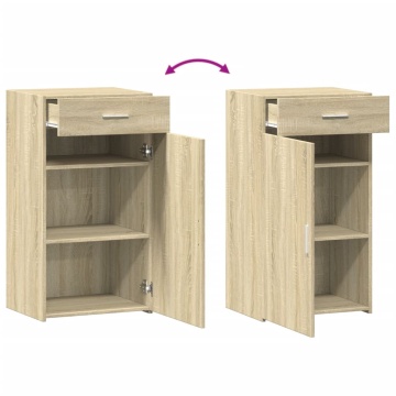 Dulap, stejar sonoma, 50x42,5x93 cm, lemn prelucrat - Img 6