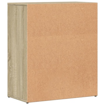 Dulap, stejar sonoma, 60x31x70 cm, lemn prelucrat - Img 6