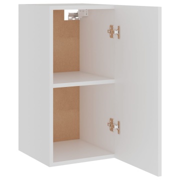 Dulap suspendat, alb, 29,5 x 31 x 60 cm, lemn prelucrat - Img 5
