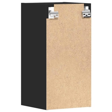 Dulap suspendat, negru, 30x29,5x60 cm, PAL - Img 5