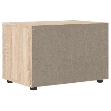 Dulap TV „VISNES” Stejar Sonoma 60x40x38 cm lemn prelucrat - Img 7