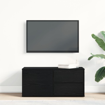 Dulap TV Artisan Stejar 80x34x35,5 cm Lemn prelucrat - Img 4