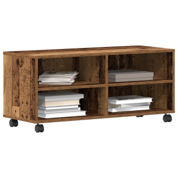 Dulap TV, lemn vechi, 90x35x35 cm, lemn prelucrat - Img 3